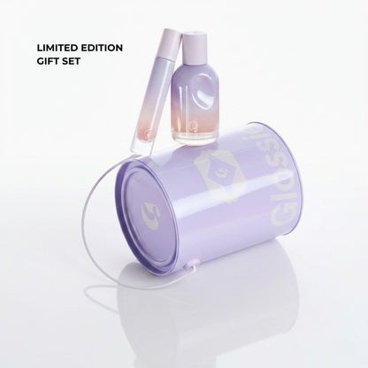 Glossier You Fleur Duo Perfume Gift Set: Fresh Floral Eau de Parfum with Ylang-Ylang, Apricot Skin & Ambrox Notes GlossierBuy Supplements Australia