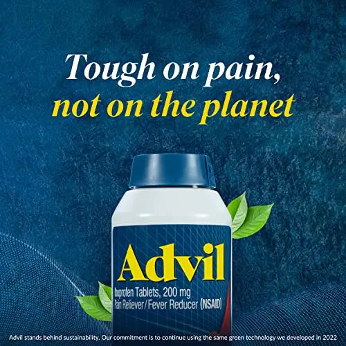 Advil Pain Reliever and Fever Reducer, Pain Relief Medicine with Ibuprofen 200mg for Headache, Backache, Menstrual Pain and Joint Pain Relief - 300+24 Coated Tablets AdvilBuy Supplements Australia