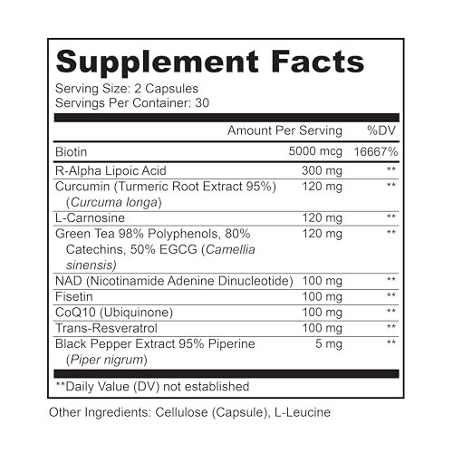 LIVELY VITAMIN CO. Perfect Ten - Anti-Aging & Antioxidant Supplement - Biotin & Lipoic Acid - Healthy Hair, Skin, Nails - Energy Boost - Sharper Brain Function - Stronger Immunity - 60 Capsules LIVELY VITAMIN CO buy supplements Au