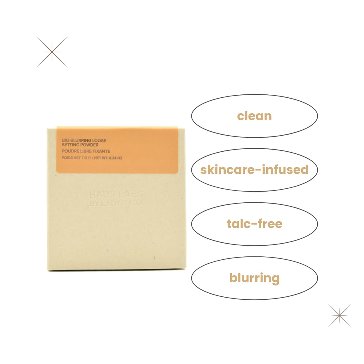 HAUS LABS BY LADY GAGA Bio-Blurring Talc-Free Loose Setting Powder Golden Haus LaboratoriesBuy Supplements Australia