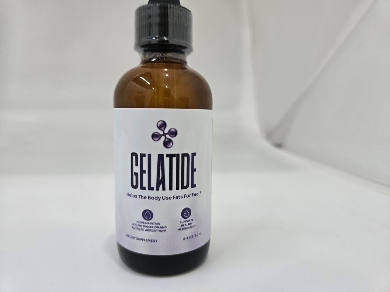 Gelatide Drops – Maca, Grape Seed & Chromium – 2 fl oz, 1 Month Supply | Also includes herbal blend with Maca, Grape Seed Extract & Chromium | Non-GMO, Stimulant-Free, Made in USA