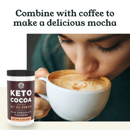 Left Coast Performance Cheesecake Keto Meal Replacement Shake, 2lbs + Keto Cocoa, 8.5oz