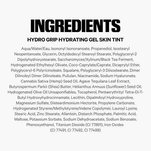 Milk Makeup Hydro Grip Hydrating Gel Skin Tint – 12HR Lightweight Buildable Coverage with Hyaluronic Acid for Natural Dewy Finish – Non-Comedogenic – 9 Medium Tan w/Warm Undertones, 1oz Milk MakeupBuy Supplements Australia