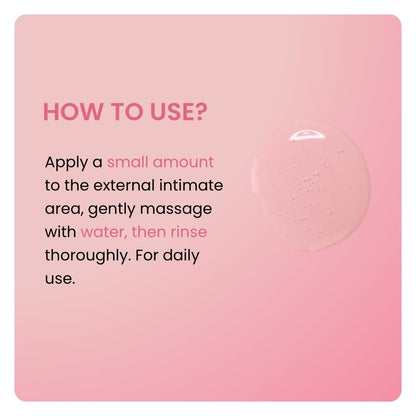Mila Miamor Feminine Wash | pH Balanced Intimate Cleanser with Aloe, Argan and Coconut Oils | Gentle Daily Hygiene Wash | Freshness and Odor Control | Paraben Free Soap Free | 8.45 fl oz