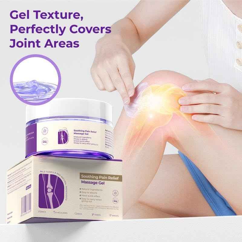 Purple Gel, Knees, Lumbar, Neck, Hands, and Feet