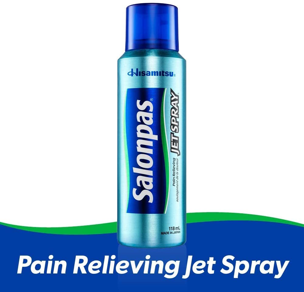 Salonpas Pain Relieving Jet Spray 4FL OZ 118ML SalonpasBuy Supplements Australia