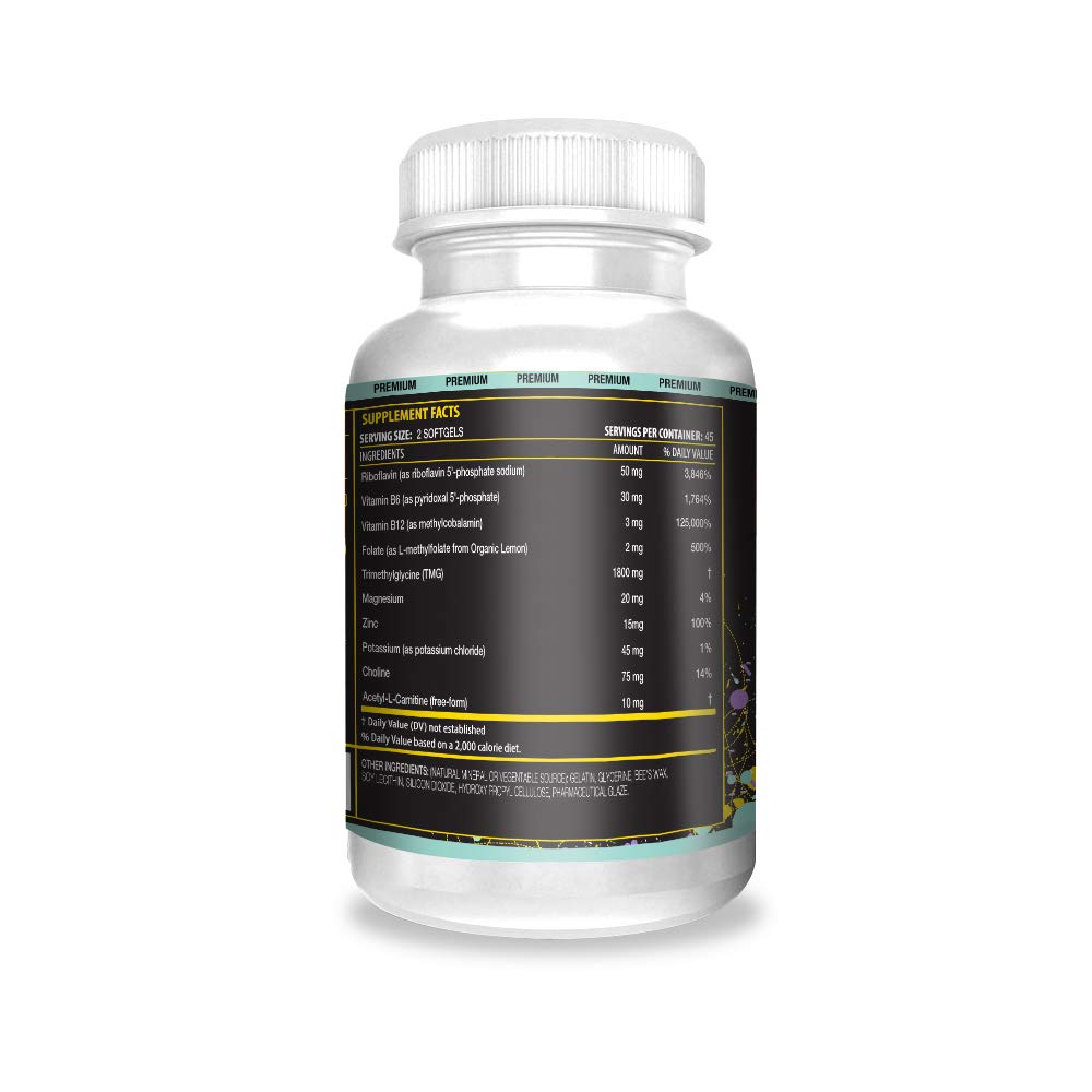 ACTIF Methylation Mega Support with 10 Advanced Factors and Organic Folate – 100% Natural, Non-GMO, 90 Count ACTIF buy supplements Au