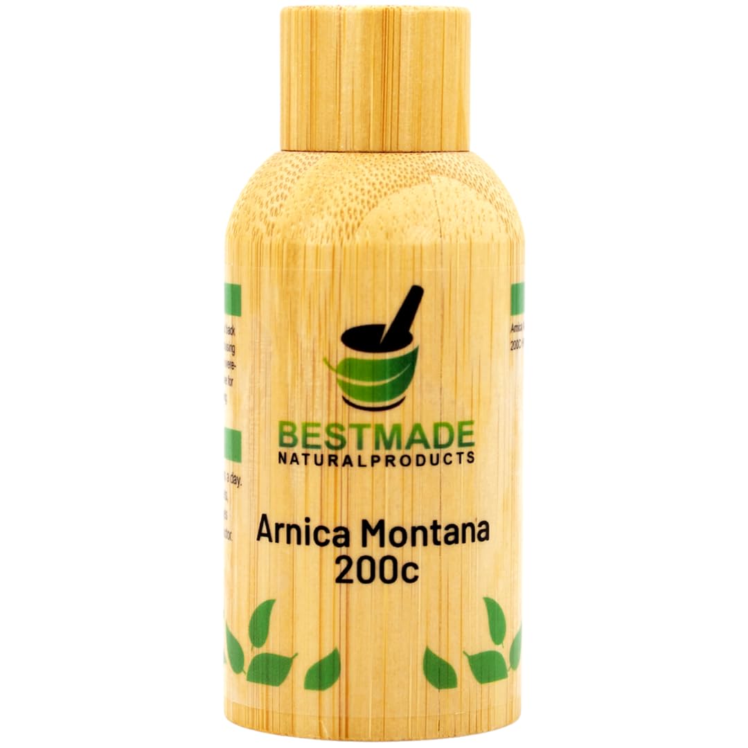 Bestmade Natural Products Turbo Arnica 200C - Comprehensive Arnica Pellets for Muscle Recovery, Soreness Relief, and Holistic Wellness Support, 350 Pellets Bestmade Naturalproducts.comBuy Supplements Australia