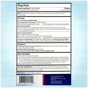 URISTAT Ultra UTI Pain Relief, Cranberry Flavored Coating, 30 Tablets (Pack of 2)