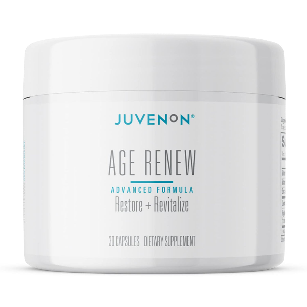 Juvenon AgeRenew Beta Glucan Anti Aging Immunity Support Supplement, Beta Glucan with Zinc Quercetin for Immune Defense Boost JuvenonBuy Supplements Australia