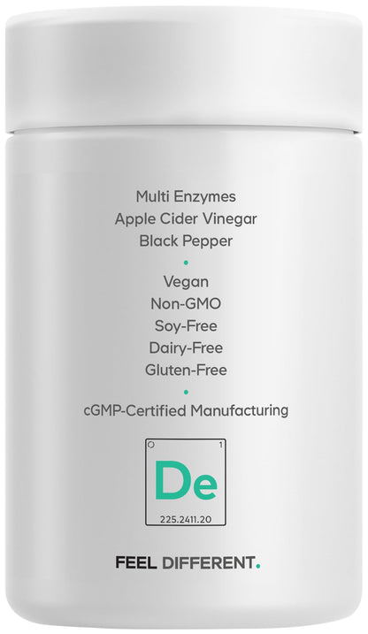 Codeage Fermented Digestive Enzymes Supplement - 14 Digestive Enzymes, Probiotics, Prebiotics, Fermented Botanicals, Plant-Based Multi Pancreatic Enzymes - 1 Capsule a Day - 30 Capsules CodeageBuy Supplements Australia