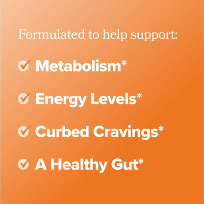 URO Metabolism + Probiotic for Energy & Gut with Chromium – 30-Day Supply