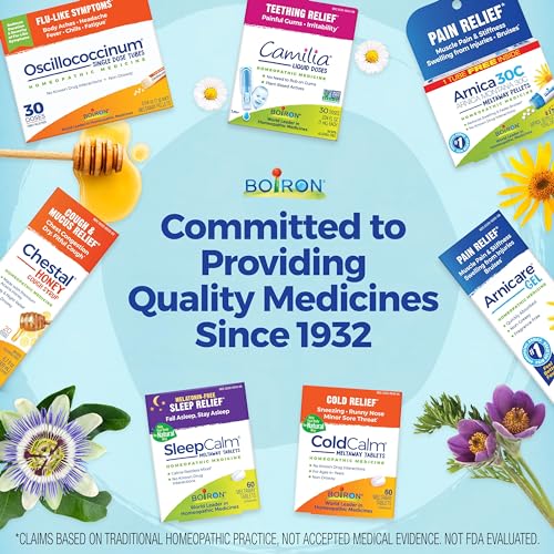 Boiron Arnicare Gel and Arnica 30c Value Pack for Pain Relief, Muscle Soreness, and Swelling from Bruising or Injury - 2.6 oz + 80 Pellet Tube BoironBuy Supplements Australia