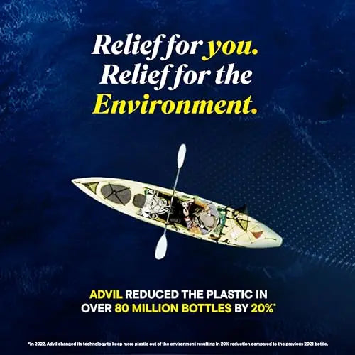 Advil PM Liqui-Gels Pain Reliever and Nighttime Sleep Aid, Pain Medicine with Ibuprofen for Pain Relief and Diphenhydramine HCL for a Sleep Aid - 40 Liquid Filled Capsules - Back to College AdvilBuy Supplements Australia