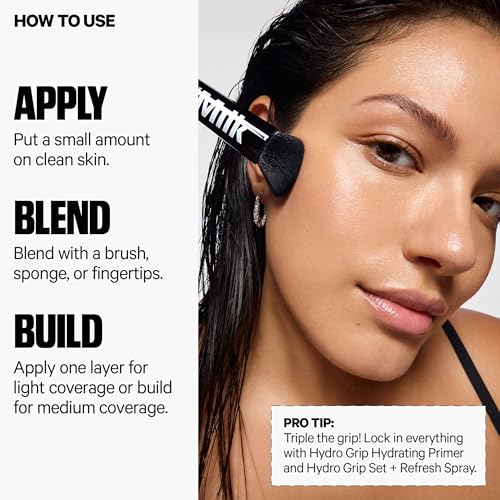 Milk Makeup Hydro Grip Hydrating Gel Skin Tint – 12HR Lightweight Buildable Coverage with Hyaluronic Acid for Natural Dewy Finish – Non-Comedogenic – 9 Medium Tan w/Warm Undertones, 1oz Milk MakeupBuy Supplements Australia