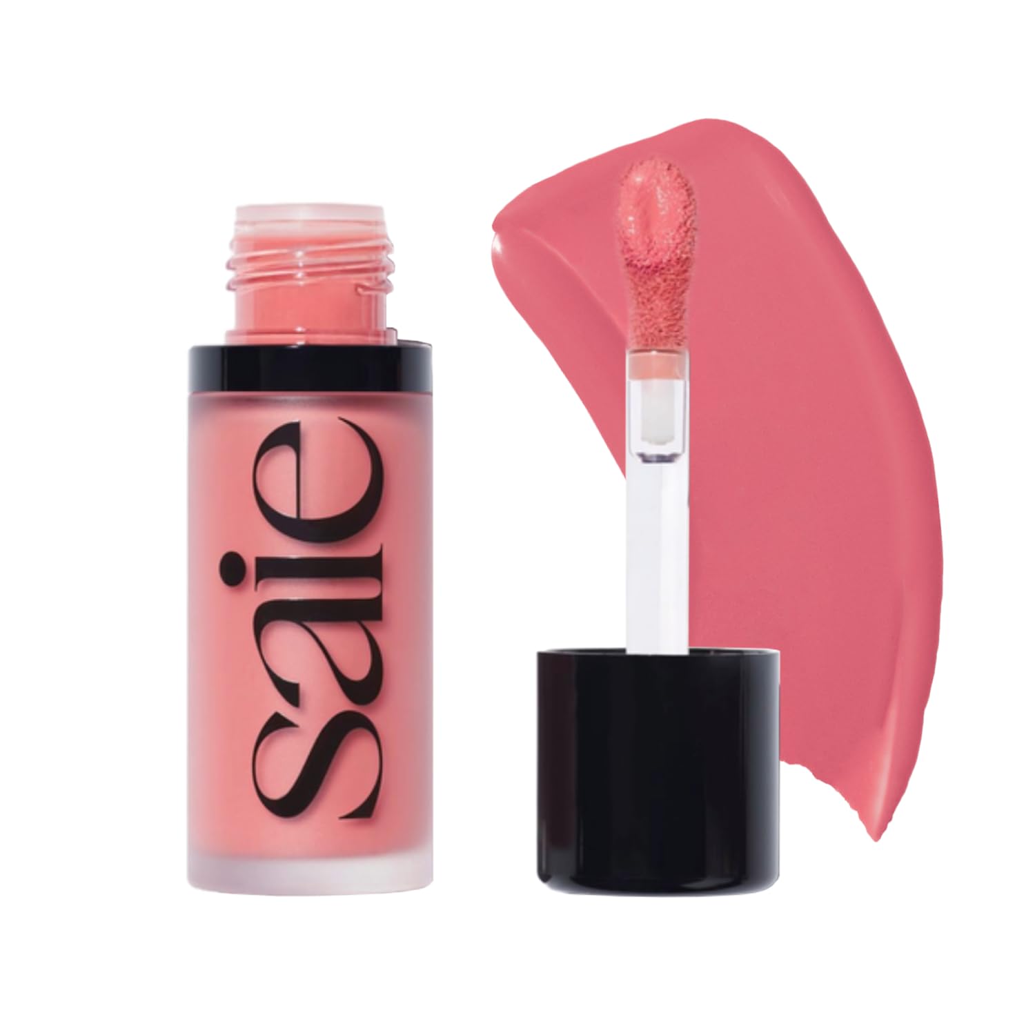 Saie Dew Liquid Blush for Cheeks - Hydrating Cream Blush Stick with a Blendable + Buildable Formula - Skincare Infused Dewy Cheek Tint for a Natural Flush - Glowy Makeup Essential - Sweetie (.40 oz) SaieBuy Supplements Australia