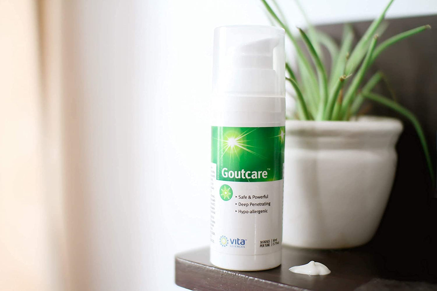 Vita Sciences GoutCare Soothing Cream for Occasional Discomfort. Intensive Soothing Cream - Fast-Acting Topical Application for Comfort Where and When You Need It Most. Safe & Effective Vita SciencesBuy Supplements Australia