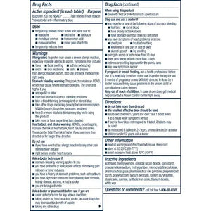 Advil PM Pain Reliever and Nighttime Sleep Aid, Ibuprofen for Pain Relief and Diphenhydramine Citrate for a Sleep Aid - 120 Coated Caplets and Pain Reliever and Fever Reducer, 10 Count Tablets AdvilBuy Supplements Australia