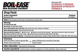 Boil Ease Pain Relieving Ointment, 2 Pack Boil EaseBuy Supplements Australia