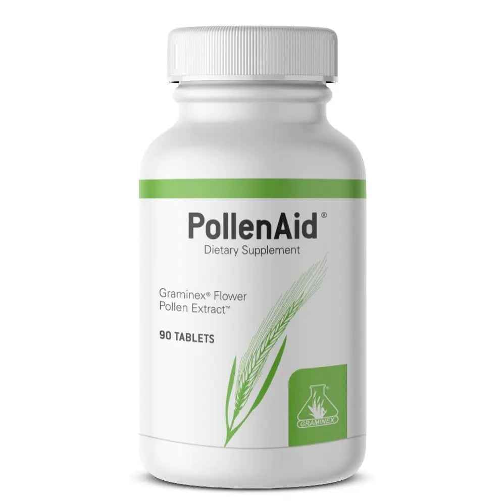 Graminex PollenAid Prostate Supplement: All Natural Prostate Support for Bladder Control & Urinary Tract Health, Rye Pollen Extract Made in USA, 90 Tablets (Pack of 2)