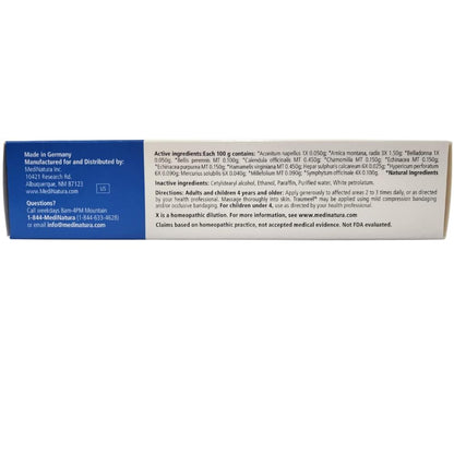 MediNatura Traumeel Ointment Topical Pain Relief for Muscle Joint Back Arthritis Injury or Exercise Related Pain & Soreness Arnica + 13 Active Ingredients - Made in Germany - 3.53 oz MediNaturaBuy Supplements Australia