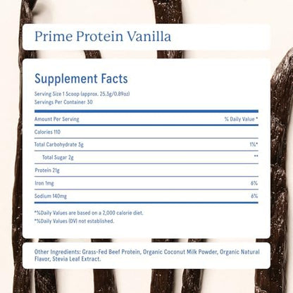 Equip Foods Prime Protein Powder Strawberry & Prime Protein Powder Vanilla
