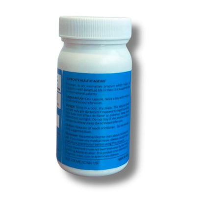 Prosman Supplement - Supports Healthy ageing & Improves Urinary Function | Patented Ingredient | Prunus domestica/pygeum (1Pack- 60 Capsules) PROSMAN buy supplements Au