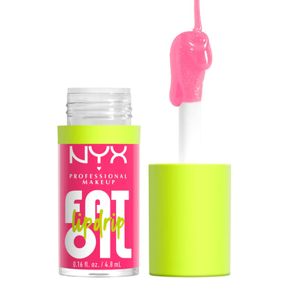 NYX PROFESSIONAL MAKEUP Fat Oil Lip Drip, Moisturizing Lip Oil Gloss, Vegan Tinted Formula, Up to 12 HR Hydration - Missed Call (Sheer Pink) NYX PROFESSIONAL MAKEUPBuy Supplements Australia