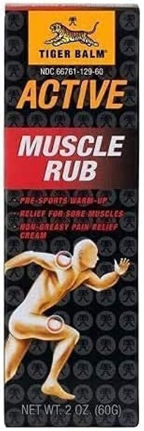 Tiger Balm Muscle Rub, 2-Ounce Tubes (Pack of 6) Tiger BalmBuy Supplements Australia