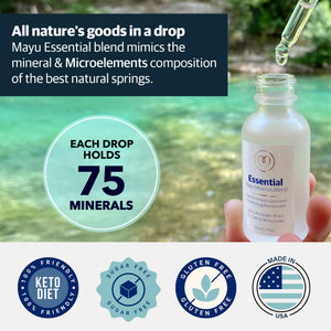 MAYU Trace Mineral Drops, 1 Bottle, Great-Tasting Hydration & Daily Energy, 80+ Full-Spectrum Trace Minerals, Third-Party Tested, Exceeds EU Standards, Magnesium, Potassium & Chloride, No Additives mayuBuy Supplements Australia
