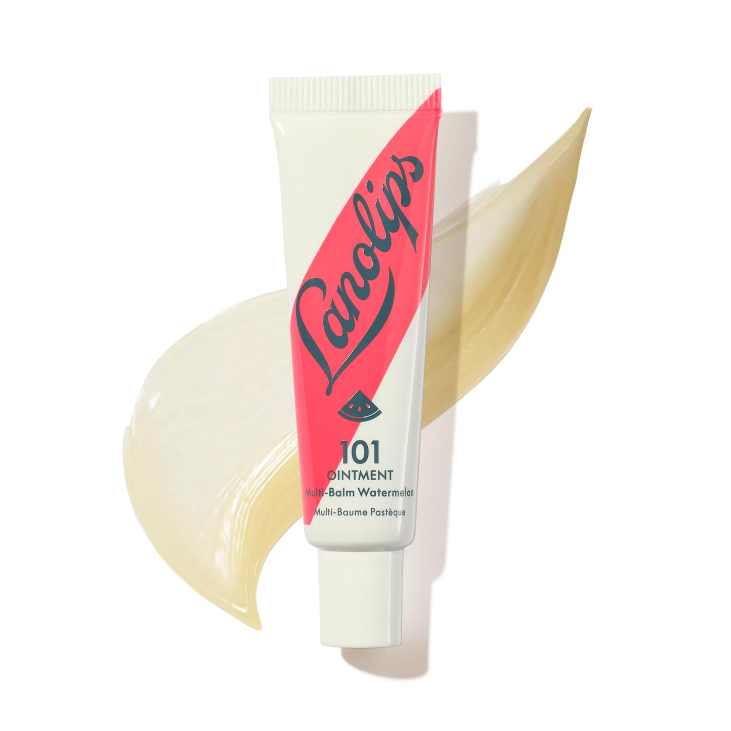 Lanolin 101 Multipurpose Ointment - Lanolin Lip Balm & Healing Ointment for Skin Barrier Repair - Moisturizer for Dry Lips, Cuticles & Elbows - No Petroleum Formula - Watermelon (0.35 oz) LanolipsBuy Supplements Australia