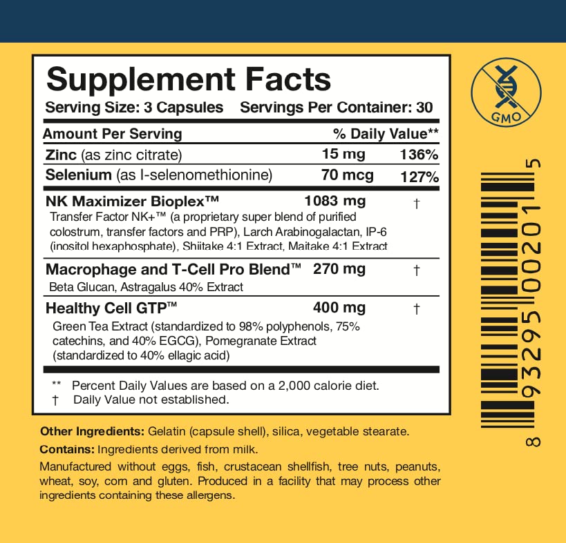 Researched Nutritionals Liposomal Glutathione (450mg) + Colostrum & Mushrooms Supplement for Immune Support - Enhanced Immunity Duo - Tri-Fortify Orange + Transfer Factor Multi-Immune (2 Piece Set) Researched Nutritionals buy supplements Au