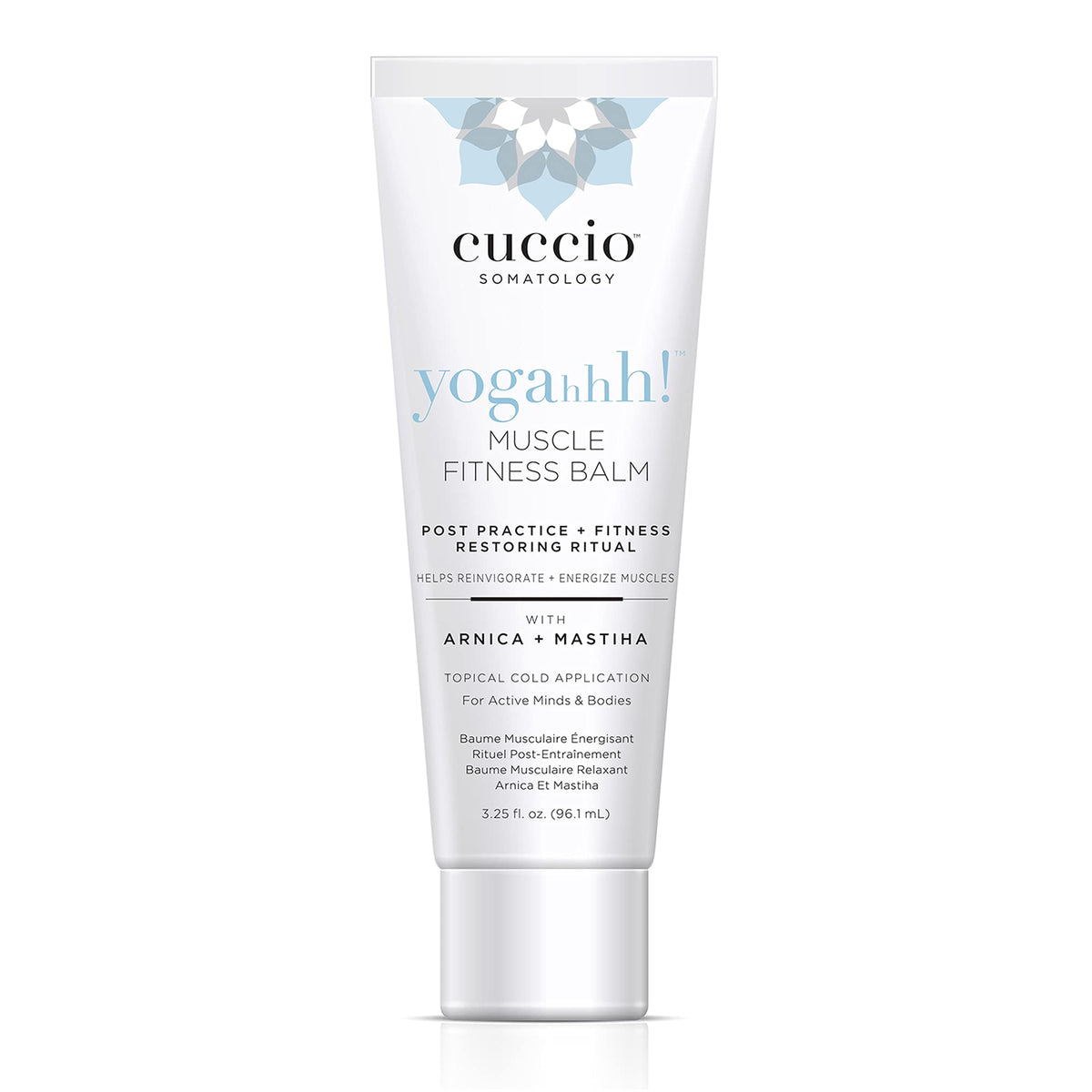 Cuccio Somatology Yogahhh Muscle Balm - Offers Soothing and Cooling Relief - Lightweight and Non Oily Finish - Helps Revitalize and Energize Muscles Post Rigorous Exercise - Paraben Free - 3.25 oz cuccio SOMATOLOGYBuy Supplements Australia