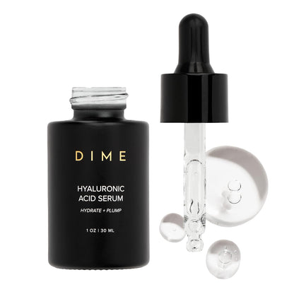 DIME Beauty Hyaluronic Acid Serum, Ultra Hydrating Face Serum with Pure Hyaluronic Acid, 1 oz / 30 ml DIMEBuy Supplements Australia