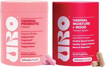 O Positiv URO Wet & Wild Bundle – Vaginal Probiotic & Moisture + Mood