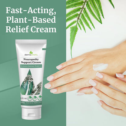 UltimateVitality Neuropathy Support Cream – Natural Organic Cream for Feet, Hands, Legs, Toes Includes Arnica, Capsicum Frutescens Fruit Extract, Peppermint a Ginger - 6 Ounces UltimateVitalityBuy Supplements Australia