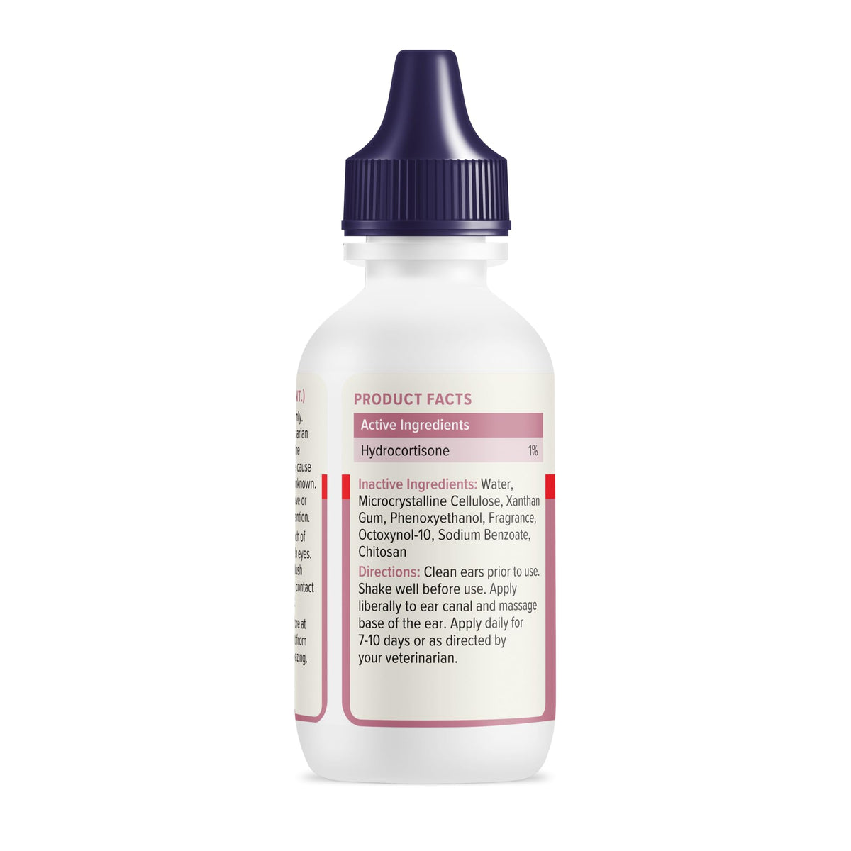 Vetnique Oticbliss Cat & Dog Ear Infection Treatment | Dog Ear Allergy Relief Drops, MicroSilver Yeast Infection Treatment for Dogs, Hydrocortisone for Itching, Redness Swelling (Ear Allergy Drops) Vetnique buy supplements Au