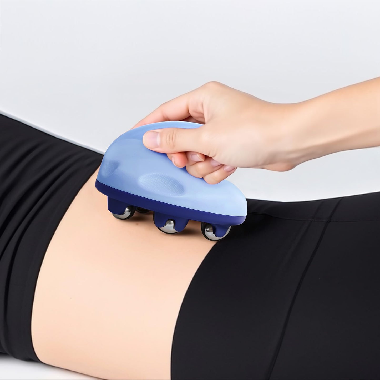 iunxkmi Lymphatic Massage Roller for Cellulite Remover Body Sculpting - Handheld Cellulite Massage Tool for Body Bloat Blood Circulation Lymphatic Drainage Blue iunxkmi buy supplements Au