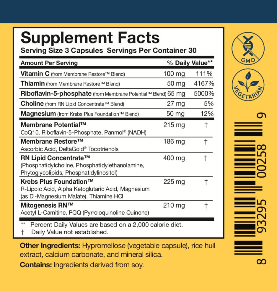 Researched Nutritionals Mens & Womens Vitamins - Optimized Energy Duo - Adrenal Support & Mitochondrial Supplements to Promote Optimal Cellular Energy - ATP 360 & Multi-Plex Researched Nutritionals buy supplements Au