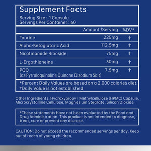 joyable by VitaSol Wellness - Male Youth Complex – Cellular Energy & Healthy Aging Support Supplement with NR, PQQ & Ergothioneine | 60 Capsules joyable by VitaSol WellnessBuy Supplements Australia
