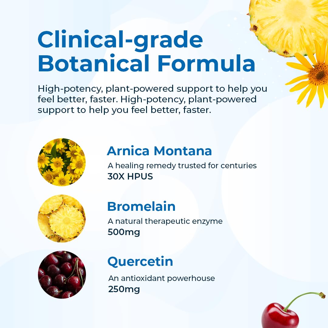 VitaMedica | Arnica Montana 30X and Bromelain with Quercetin Bundle | Arnica Montana | Bromelain | Quercetin | Recovery Bundle | Plant Based | Made in USA VitaMedicaBuy Supplements Australia
