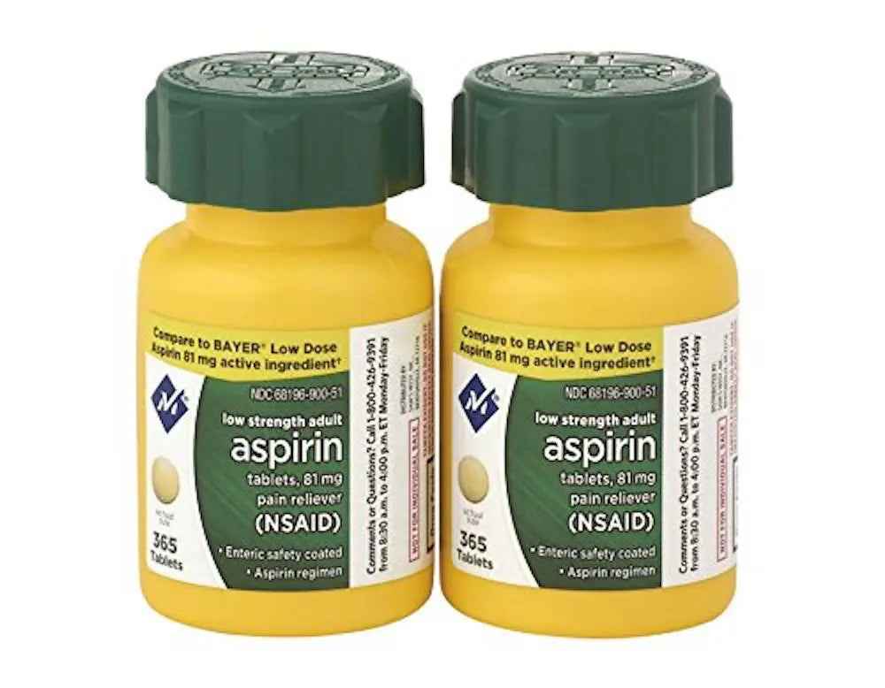 Member's Mark Aspirin 81mg,730 Count (Pack of 2)