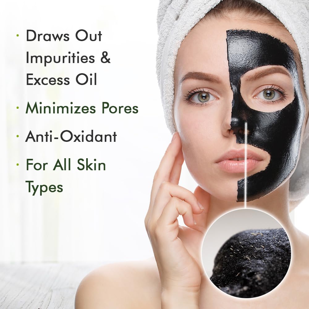 Ebanel Bundle of Charcoal Peel Off Face Mask, and 10-Pack Carbonated Bubble Clay Mask
