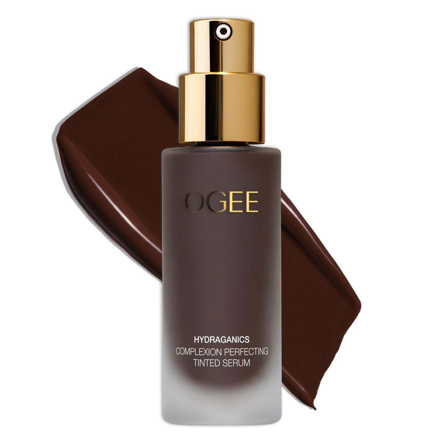 Ogee Complexion Perfecting Liquid Foundation - Lightweight Tinted Moisturizer For Face (Mahogany 14.5N - Deep Cocoa (Rich Undertones) - with Vitamin C & Jojoba Oil - Certified Organic & Made in USA OgeeBuy Supplements Australia