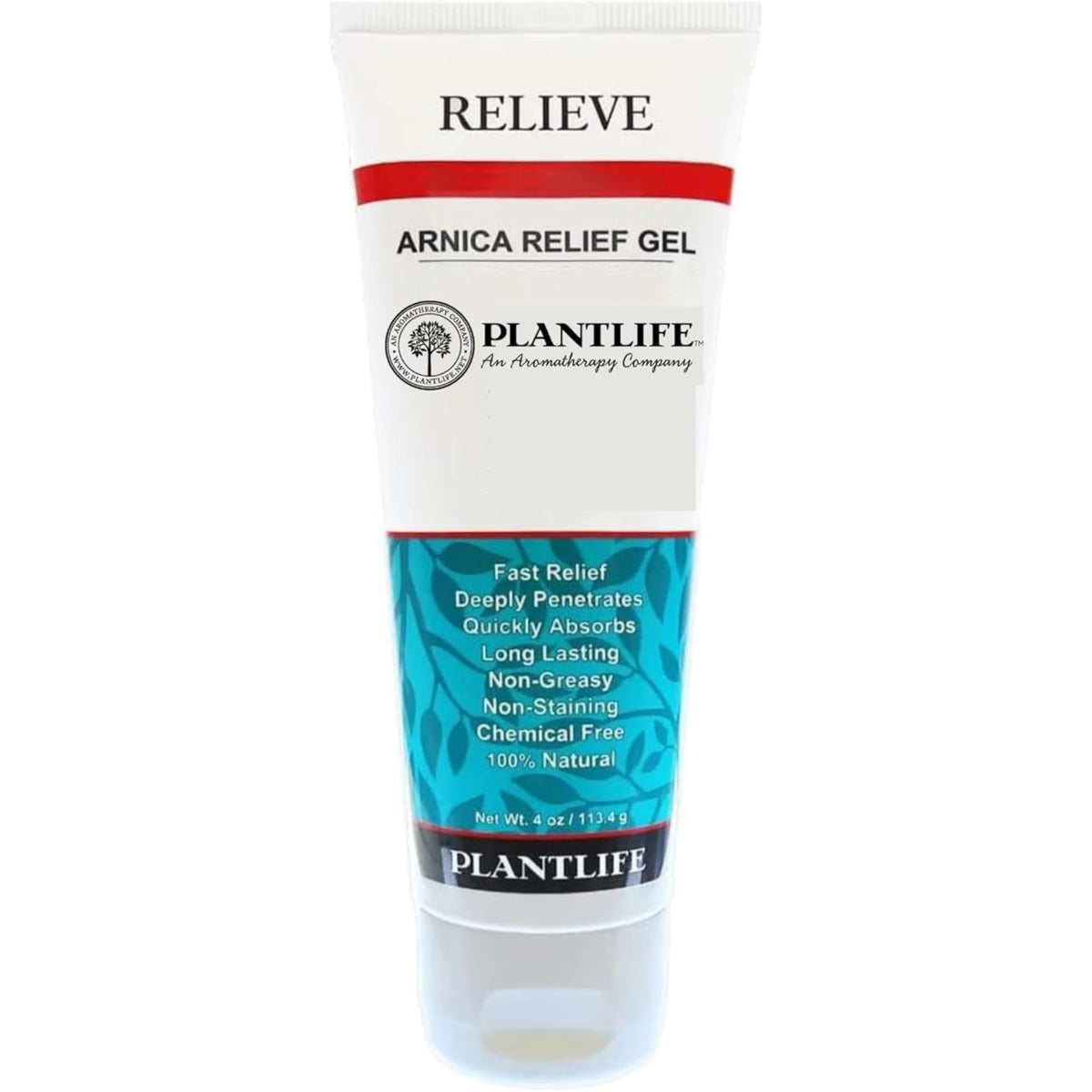 Plantlife Arnica Relieve Gel - Made with Arnica and 100% Pure Essential Oils - Relieve Products are a Homeopathic Solution for Everyday Use - Works Quickly and Effectively - Made in California PlantlifeBuy Supplements Australia