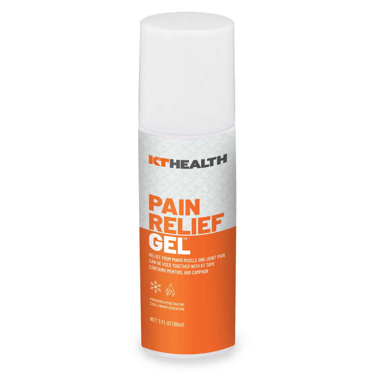 Supplement Product​KT Tape Health, Pain Relief Gel, Time-Released Topical Relief from Back Pain, Sciatica and Arthritis, 3.0 oz Roll-On - GlowUpCaUSA