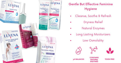 LUVENA Vaginal Moisturizer for Women, Long-Lasting, Intimate Care, Feminine Hydration, Menopause Support, Relieve Dryness & Irritation, Pre-Filled Applicators, pH Balanced, Water-Based, 30g (1 pack) LUVENA buy supplements Au