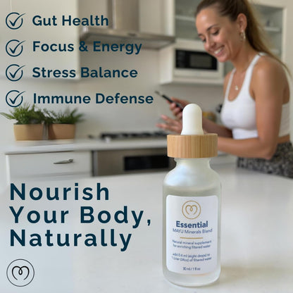 MAYU Trace Mineral Drops - 3 Bottles - 80+ Full-Spectrum Ionic Minerals for Water - Great-Tasting Mineral Supplement for Hydration - Magnesium, Potassium & Zinc - No Additives - 90 Servings mayu buy supplements Au