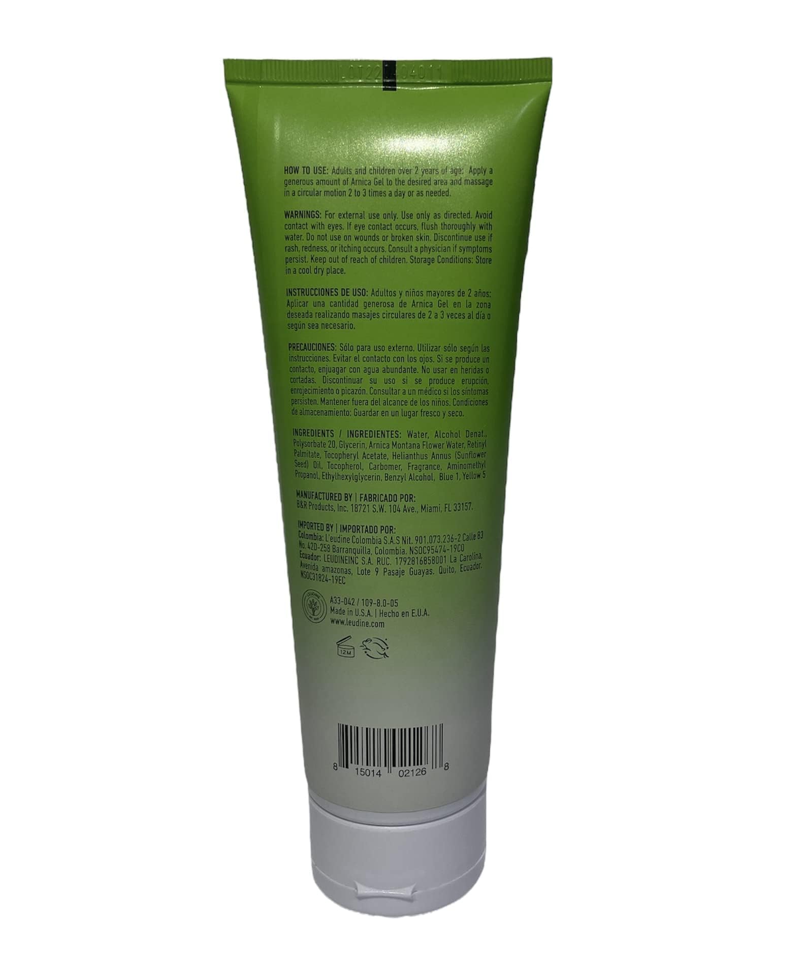 L’EUDINE Arnica Gel – Pack of 3 – Extra Strength for Bruise Relief, Wonder-Plant for Treating Muscle Soreness, Bruising, and Swelling - Fast Absorbing, Natural Formula L'eudineBuy Supplements Australia