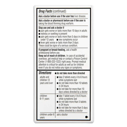 Rite Aid Regular Strength Pain Relief Acetaminophen, 325mg - 100 Tablets | Pain Reliever and Fever Reducer | Joint Pain Relief | Muscle Pain Relief | Arthritis Pain Relief | Back Pain Relief Products Rite AidBuy Supplements Australia